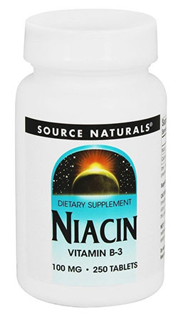 Niacin Vitamin B-3 100mg 250 tablet