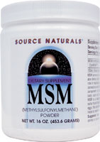 有機硫 MSM皮膚病治療粉末 16 盎司 