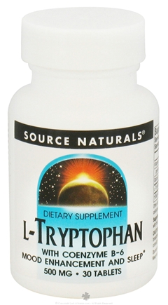 L-Tryptophan with Coenzyme B-6 500mg 30 tablet