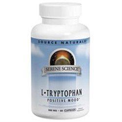 L-Tryptophan 500mg Serene Science Label 60 capsule