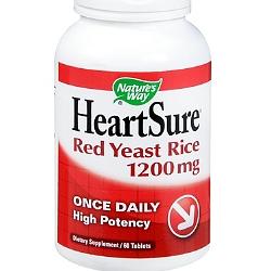 HEARTSURE RED YEAST RICE 1200MG 60 TABLET
