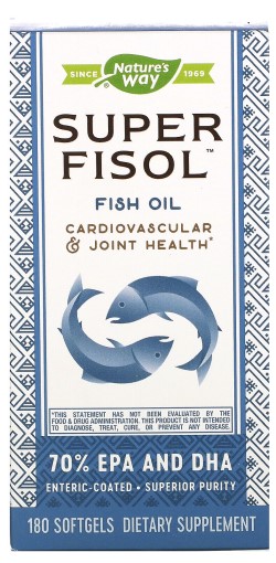 Super Fisol Fish Oil 180 softgel