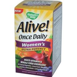 ALIVE! ONCE DAILY WOMEN'S ULTRA 60 TABLET