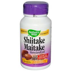 SHIITAKE & MAITAKE STANDARDIZED EXTRACTS 60 CAPS
