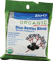 HerbaLozenge Organic Blue Berries 18 口含片