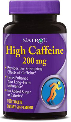 NATROL HIGH CAFFEINE 200MG 100 TAB