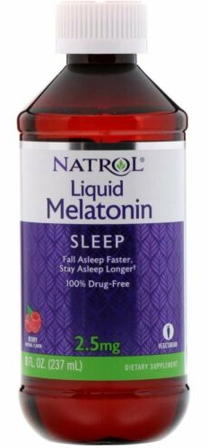 Melatonin 2.5 mg Liquid 8 ounce
