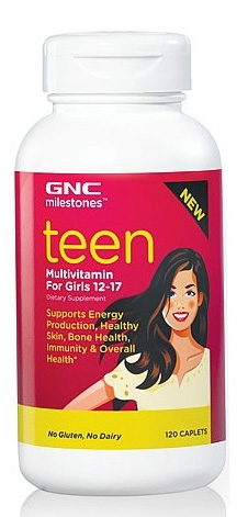milestone Teen - Multivitamin For Girls 120 Caps 