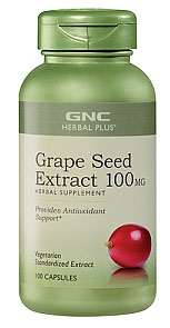 Herbal Plus Grape Seed Extract 100 mg 100Caps 