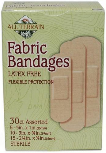 Fabric Bandages Assorted 30 pc