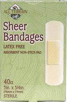 Sheer Bandages 0.75x3 inch 40 pc