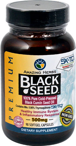 Premium Black Seed Oil Softgels 500mg 90 softgel