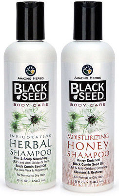 黑種草籽蜂蜜洗髮精 8 盎司