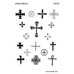 Stencil Pack-Crosses Collection 1 unit