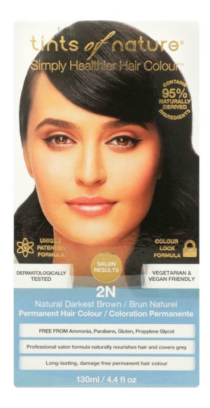 永久性染髮劑 2N 天然深黑棕色 4.4 盎司