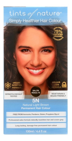 永久性染髮劑 5N N天然淺棕色 4.4 盎司