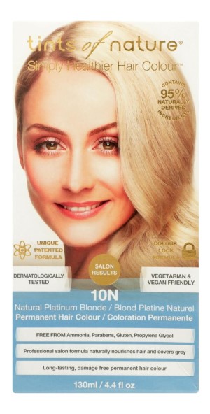 永久性染髮劑 10N 天然白金色 4.4 盎司