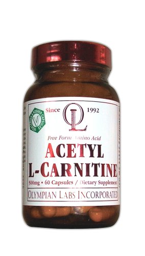 左旋肉鹼L-carnitine(卡尼汀) 500毫克 60 膠囊