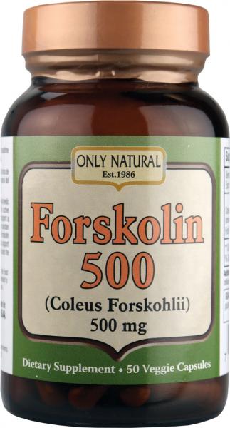 Forskolin 500 (Coleus Forskoholii) 500mg 50素食膠囊