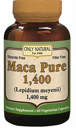 Maca Pure 1,400 mg 60 cap vegi