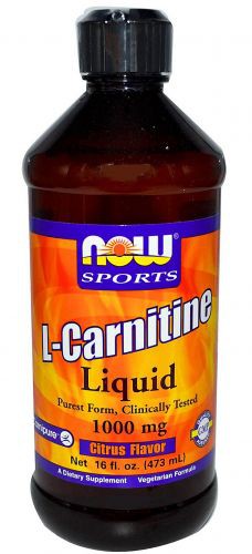 左旋肉鹼L-carnitine(卡尼汀) 液柑橘口味 1000 毫克 16 盎司