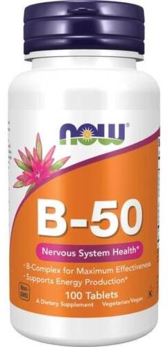Vitamin B-50 Caps - 100 Caps
