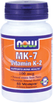 維他命 K-2 (MK7) 100 微毫克 60 素食膠囊