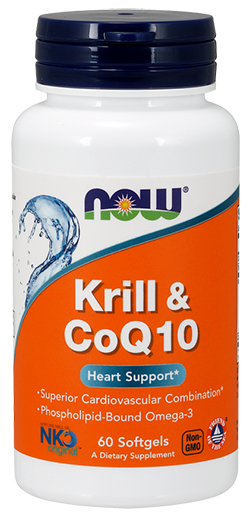 Krill & CoQ10 60 Softgels 
