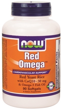紅麴600毫克+輔酵素30毫克+OMEGA-3魚油 90 軟膠囊