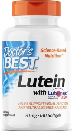 Lutein with Lutemax 180 sgels