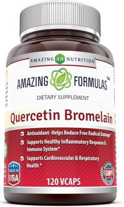 Amazing Formulas Quercetin w/ Bromlain 500 mg 120 capvegi