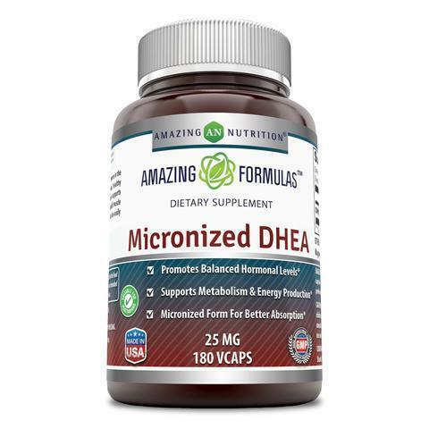 Amazing Formulas Micronized DHEA 25 mg 180 capvegi