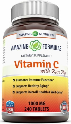 Amazing Formulas Vitamin C w/ Rose Hips 1000 mg 240 tablet