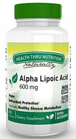 Alpha Lipoic 600 mg 60 capvegi